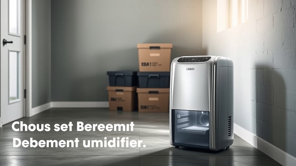 dehumidifier selection considerations