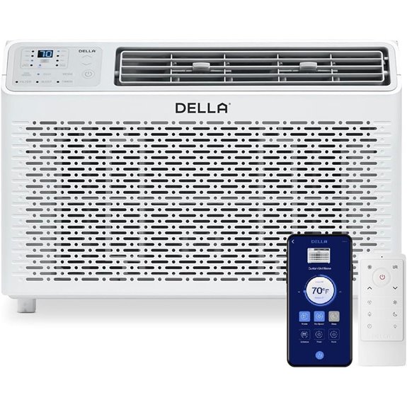 DELLA 14,000 BTU Window AC with Alexa Control
