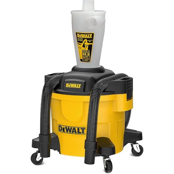 DEWALT Dust Separator with 6-Gallon Poly Tank