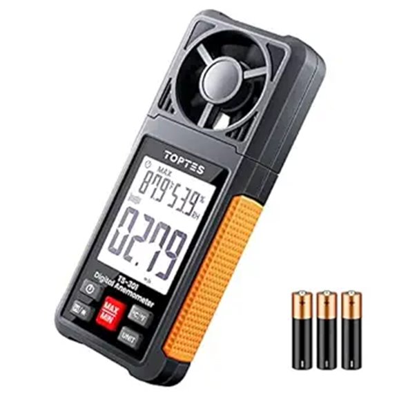 TopTes TS-301 Digital Anemometer with Backlight LCD