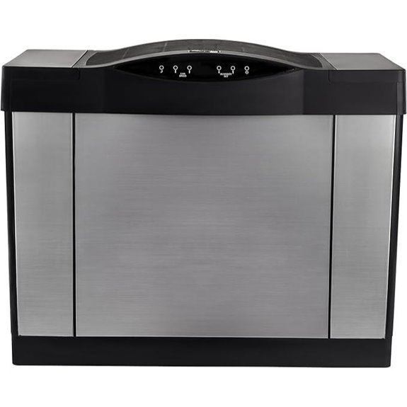 AIRCARE Digital Whole-House Console-Style Evaporative Humidifier (Silver)