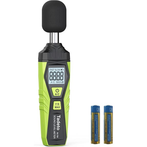 Tadeto Digital Sound Level Meter with LCD Display
