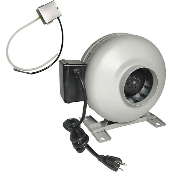 M-4DBT Dryer Duct Booster Fan for All Dryers