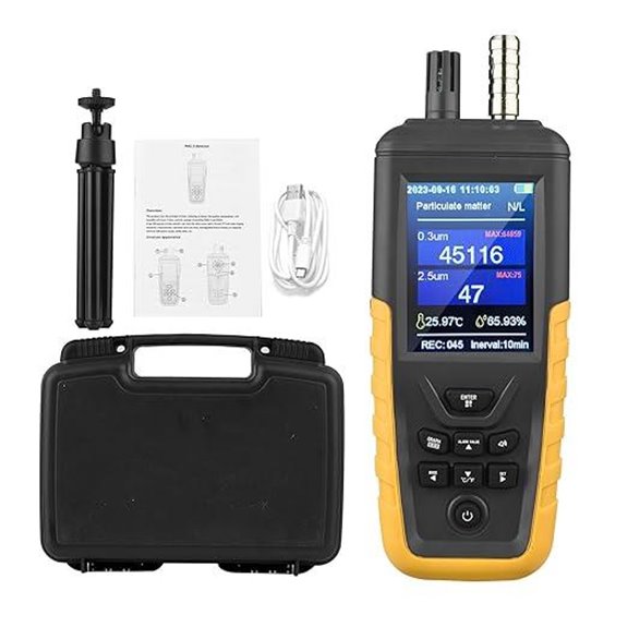 Air Quality Monitor with Dust Particle Counter