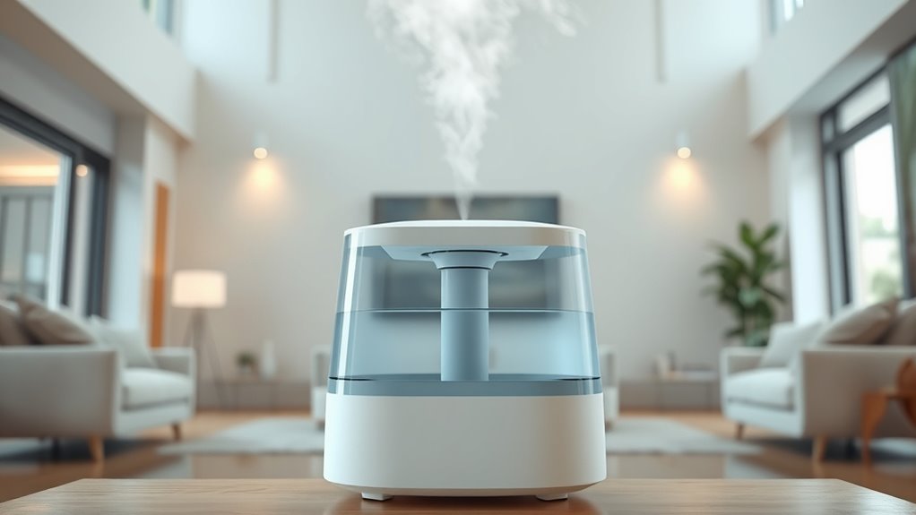 easy maintenance large room humidifier