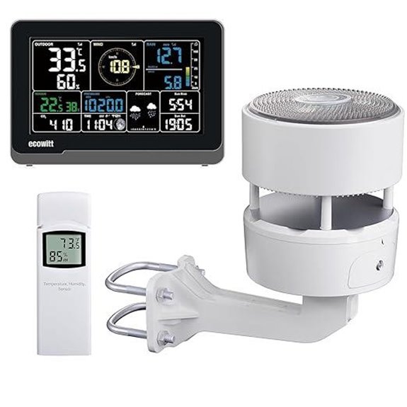 ECOWITT WS3912 Weather Station with Sensors