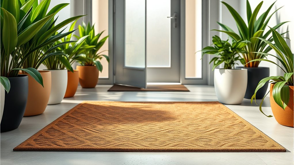 effective entryway pollen control