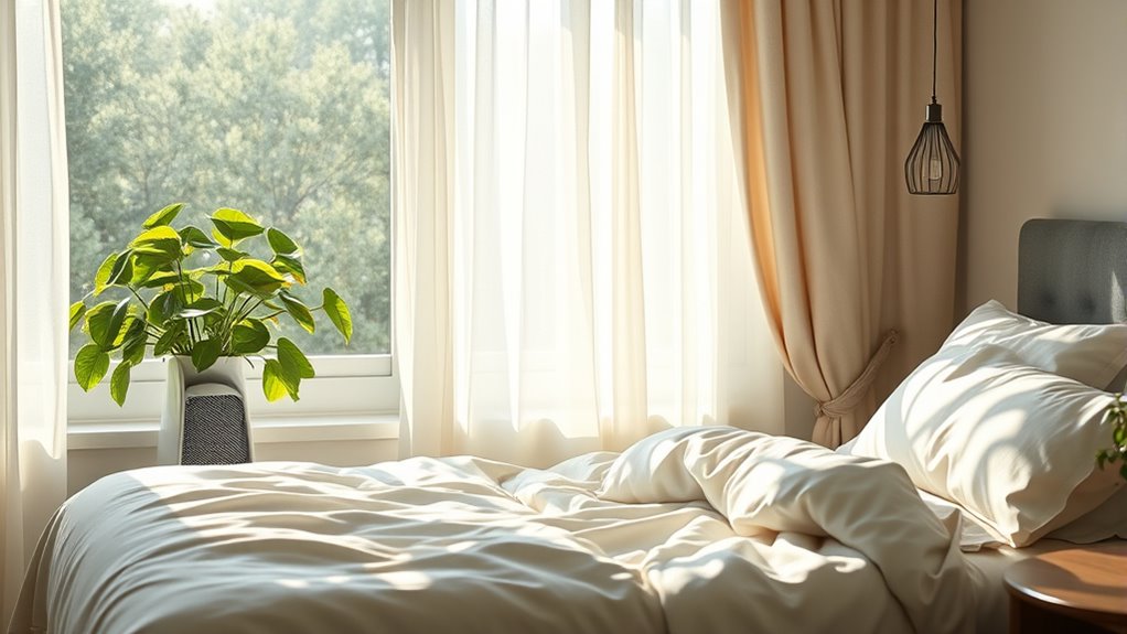 enhance bedroom air quality