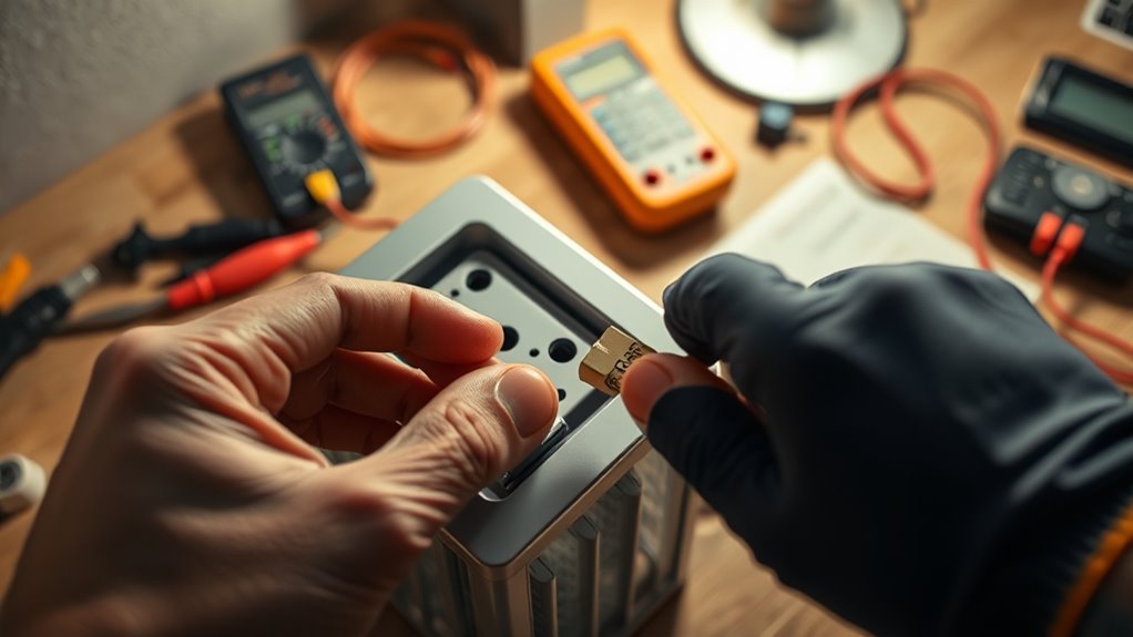 ensure electrical safety precautions