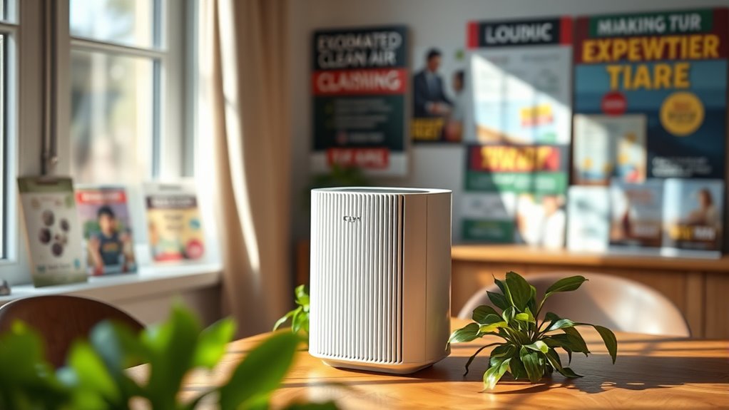 evaluating air purifier claims