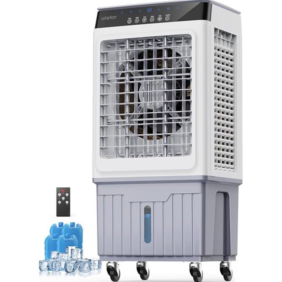 Waykar Evaporative Cooler with Water Tank & Oscillation