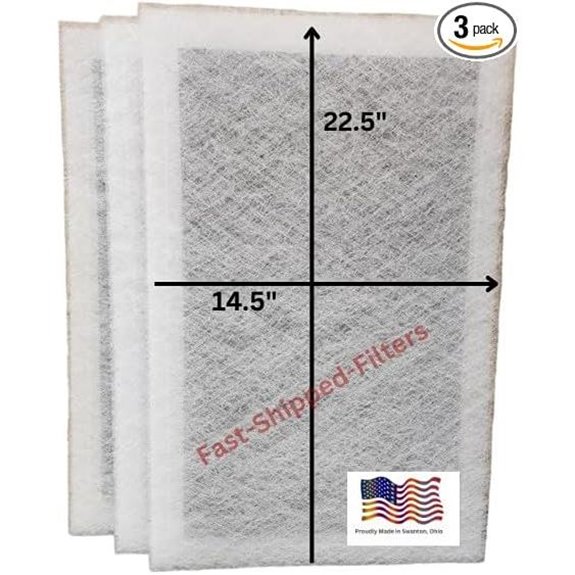Fast-Shipped 3 Pack Replacement Filter Pads for Air Cleaner