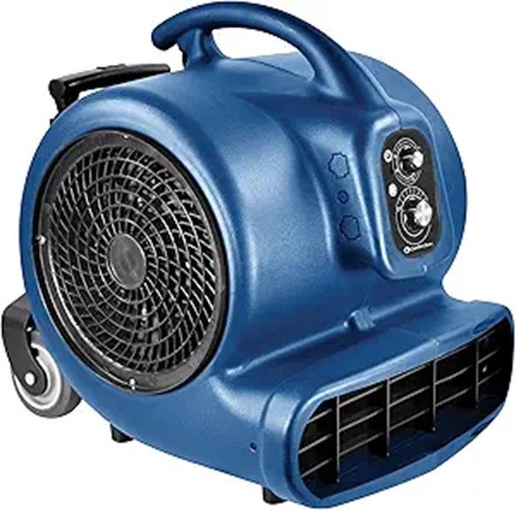 High-Velocity Stackable Carpet Dryer with Timer