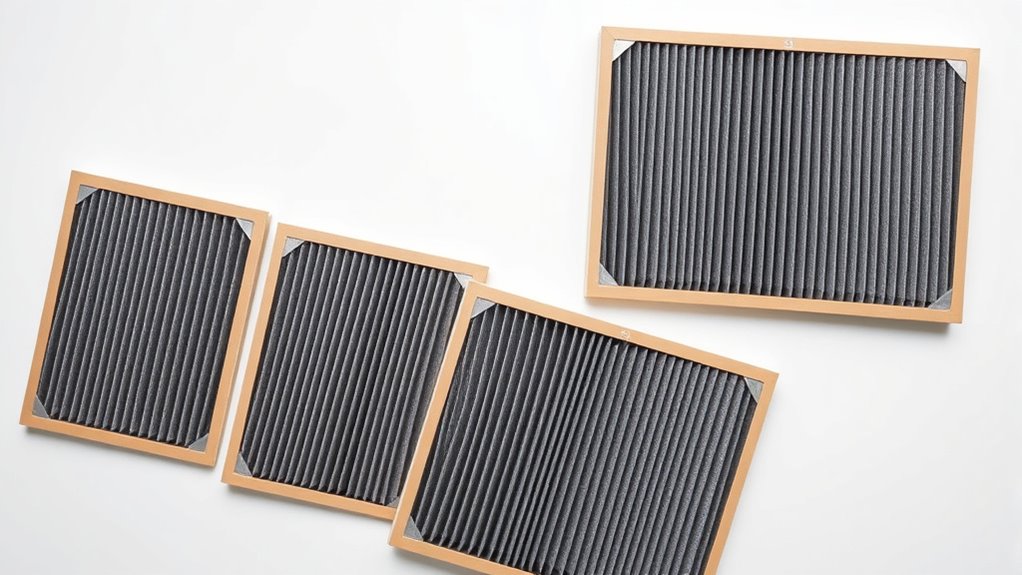 filter size standards durability