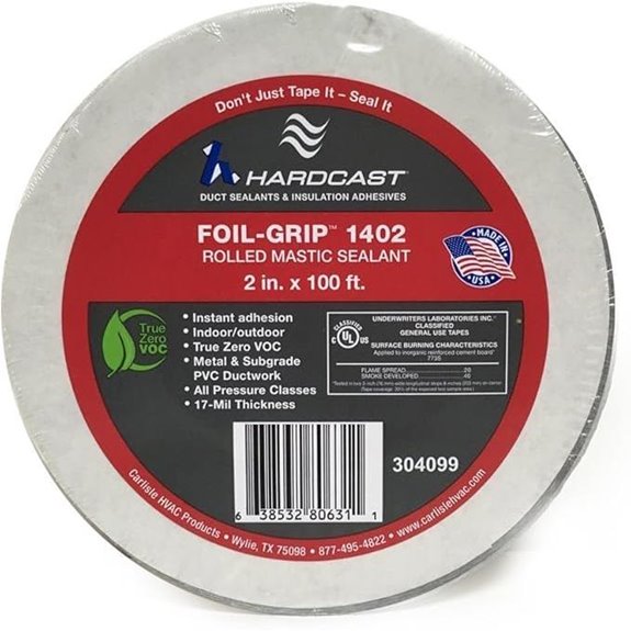 304099 Foil-Grip 1402 Mastic Duct Sealant 2 x 100'