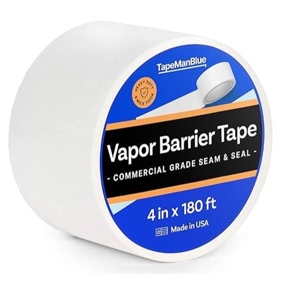 Vapor Barrier Tape 4 x 180' Waterproof Seam Tape