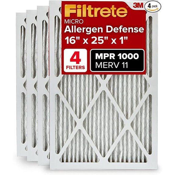 Filtrete 16x25x1 MERV 11 Air Filter 4-Pack