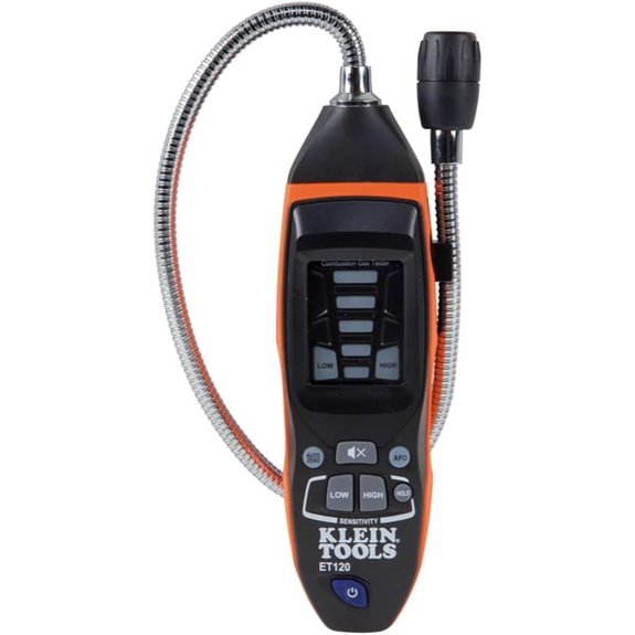 Klein Gas Leak Detector with Gooseneck and Batteries