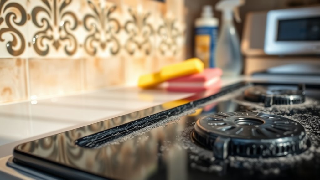 grease prone kitchen zones