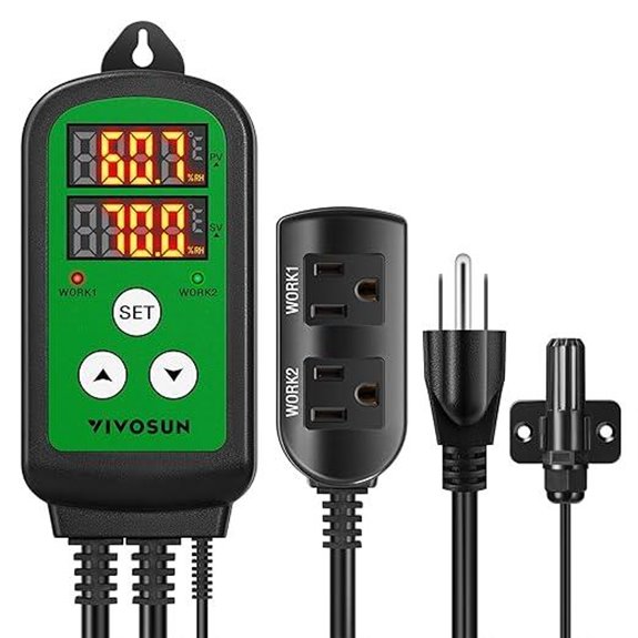 VIVOSUN Digital Humidistat Controller for Greenhouse