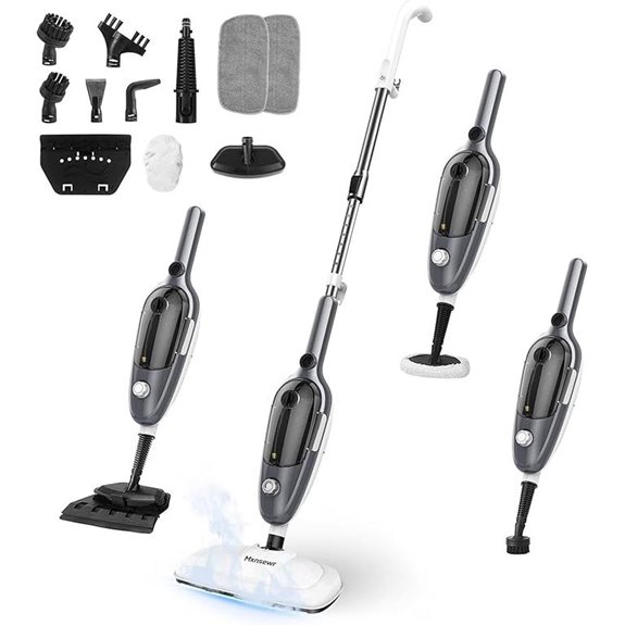 Steam Mop All-in-One Handheld Floor Steamer with Accessories