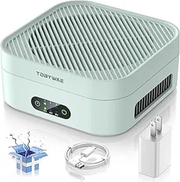 TDBYWAE H13 True HEPA Air Purifier for Home