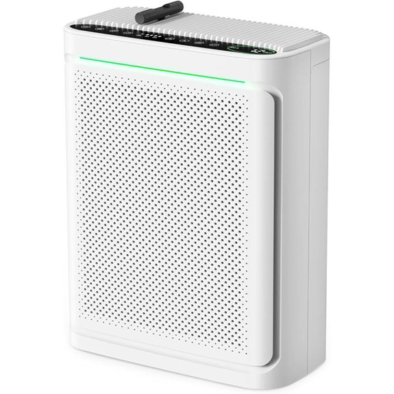Air Purifier with HEPA Filter and Air Quality Display
