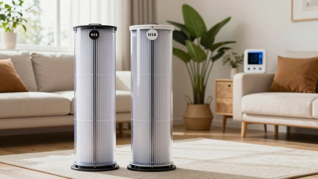 hepa filter class differences