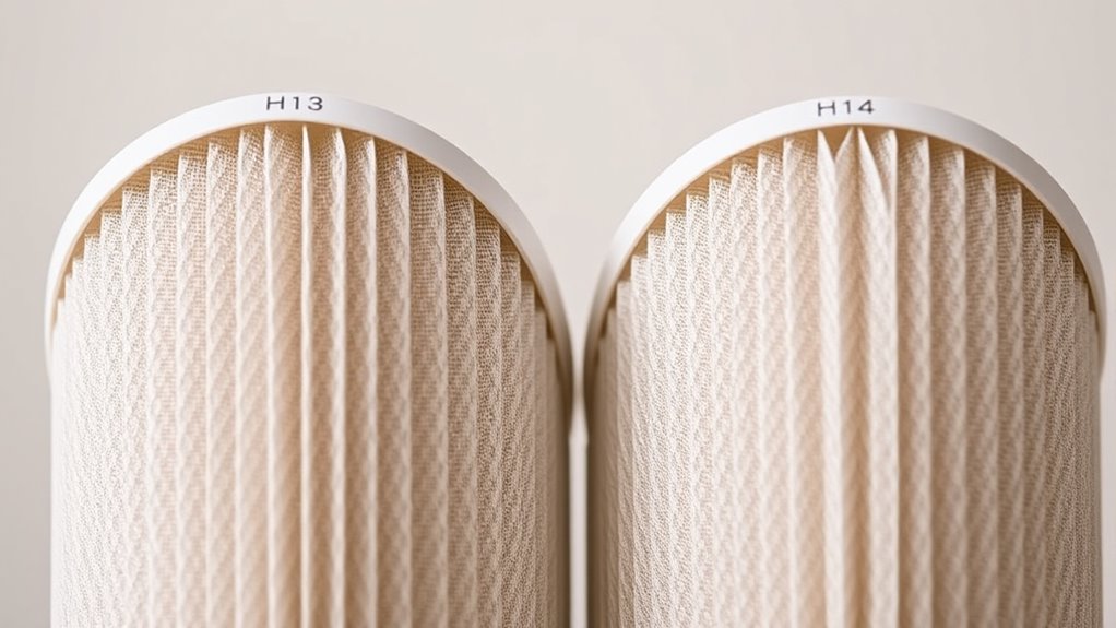 hepa filter efficiency comparison