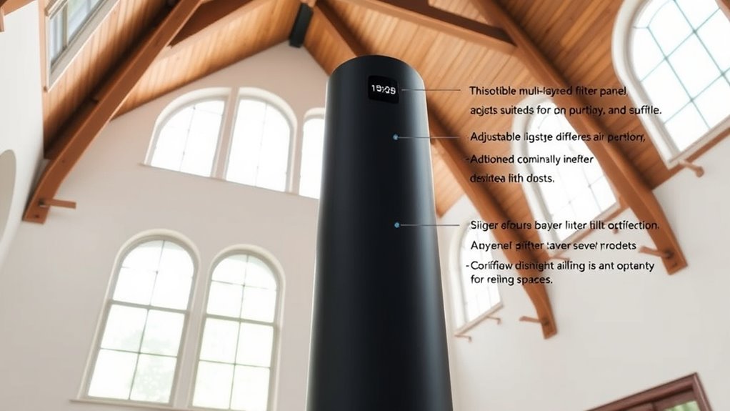 high ceiling purifier considerations