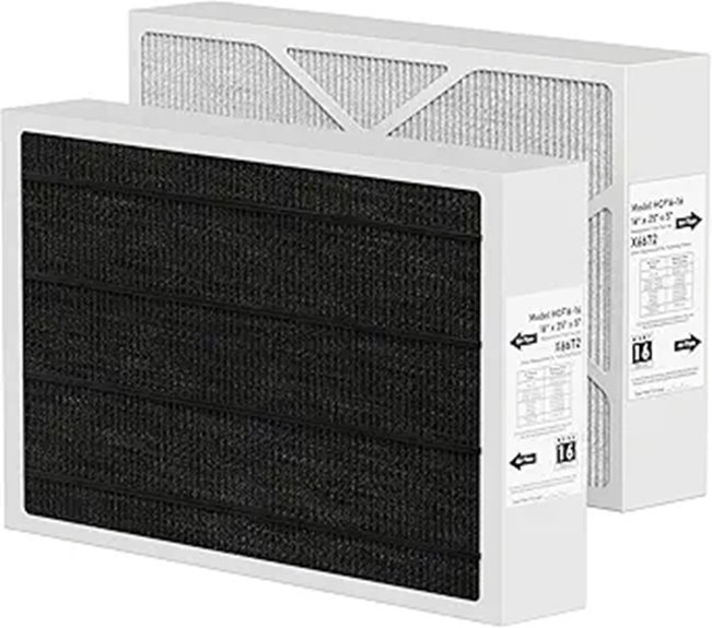 X6672 MERV 16 Furnace Filter (2 Pack)
