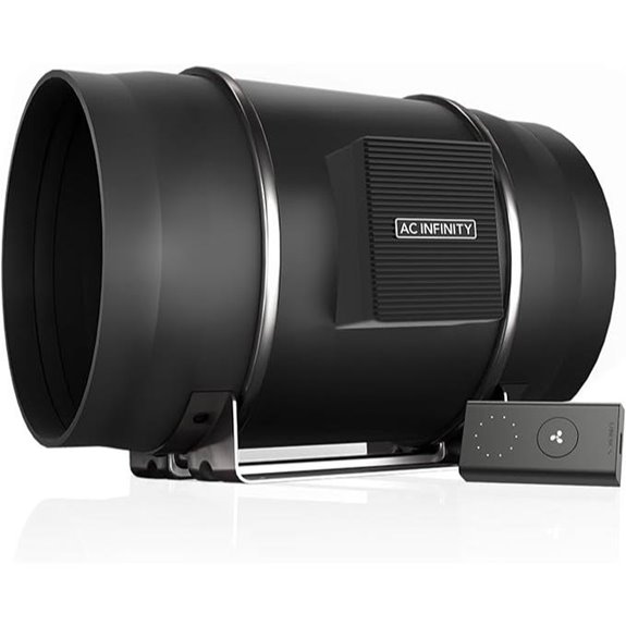 AC Infinity CLOUDLINE PRO S10 Inline Duct Fan with Controller