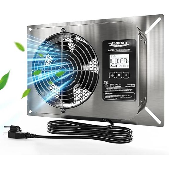 ALORAIR 300 CFM Ventilator Fan with Humidistat