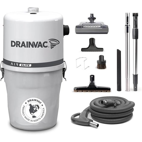 Drainvac Air Elite 750 AW Central Vacuum System