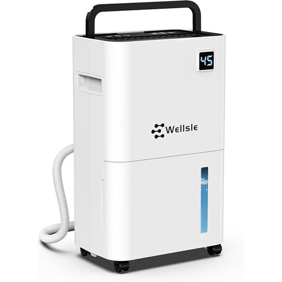 Dehumidifier for Home with Drain Hose and Timer