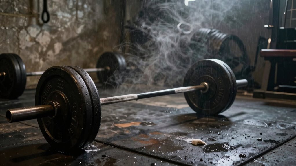 humid sweaty basement odors