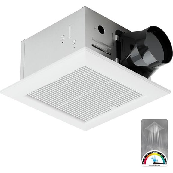 Bathroom Exhaust Fan with Humidity Sensor