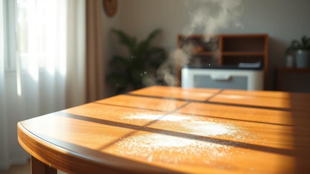 humidity controls dust levels