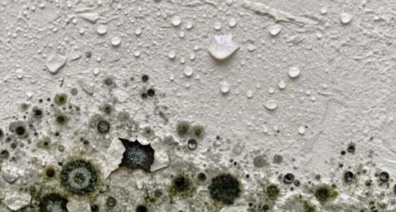 humidity patterns indicating mold