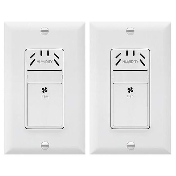 TOPGREENER Humidity Sensor & Fan Control Switch (2-Pack)