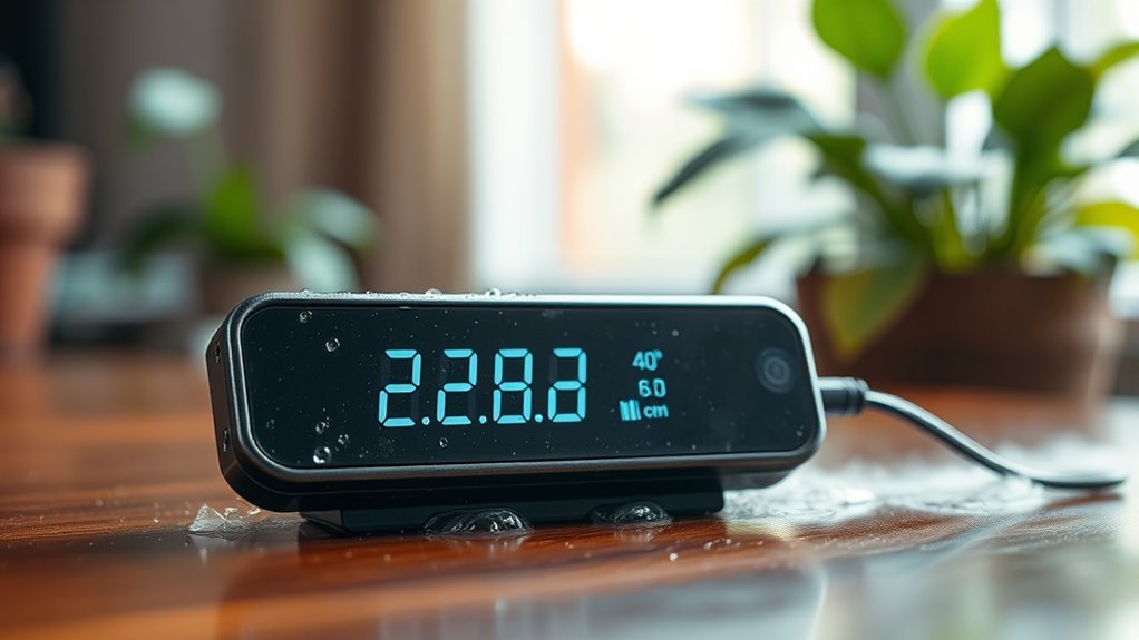 humidity sensor material effects