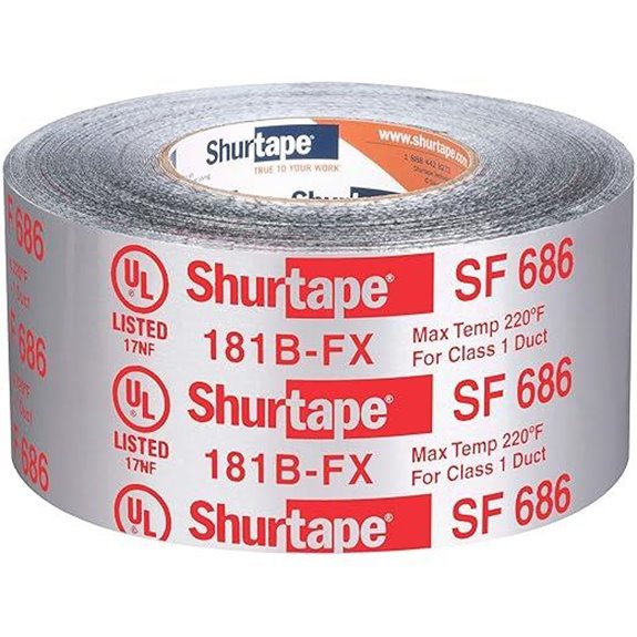 Shurtape SF 686 UL HVAC Foil Tape 3 x 33.3 Yards