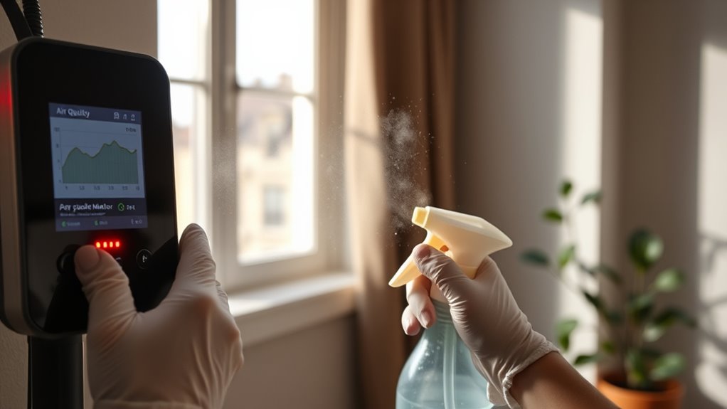 identify and address air spikes