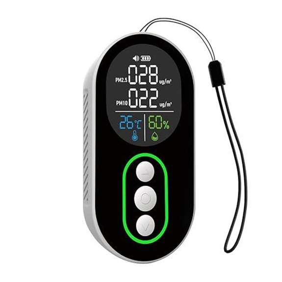 Protmex Indoor Air Quality Monitor with Alerts