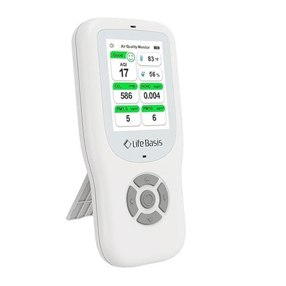 LifeBasis Indoor Air Quality Monitor 10-in-1