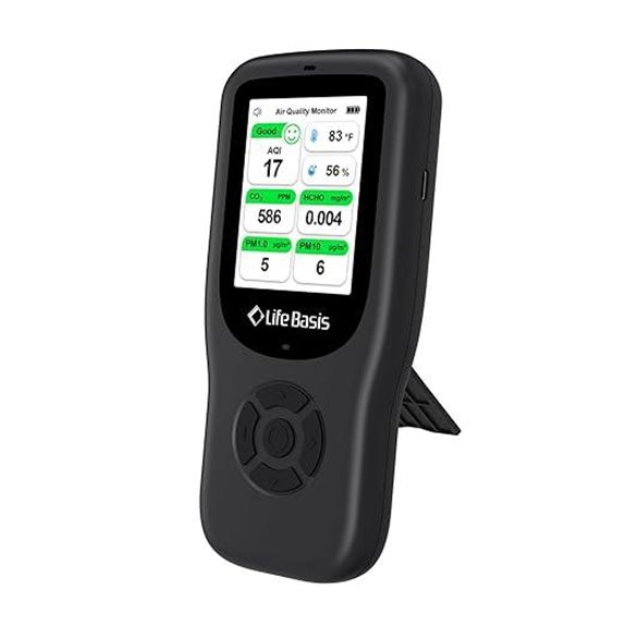 LifeBasis 11-in-1 Indoor Air Quality Monitor