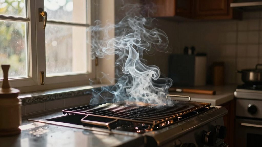 indoor grilling smoke intrusion