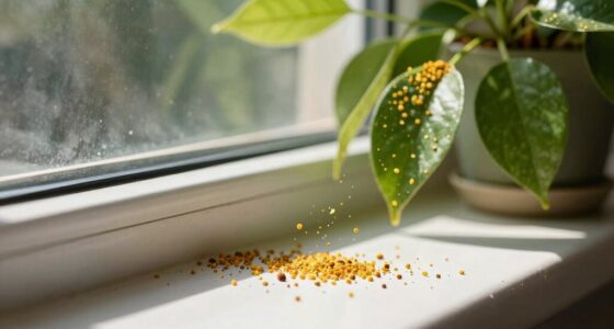 indoor pollen infiltration methods