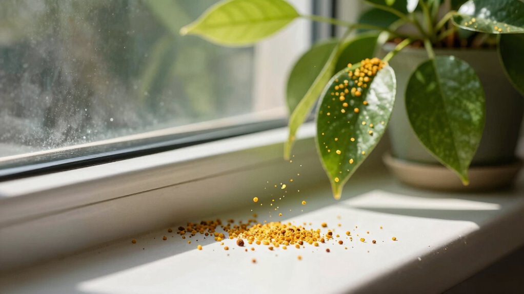 indoor pollen infiltration methods
