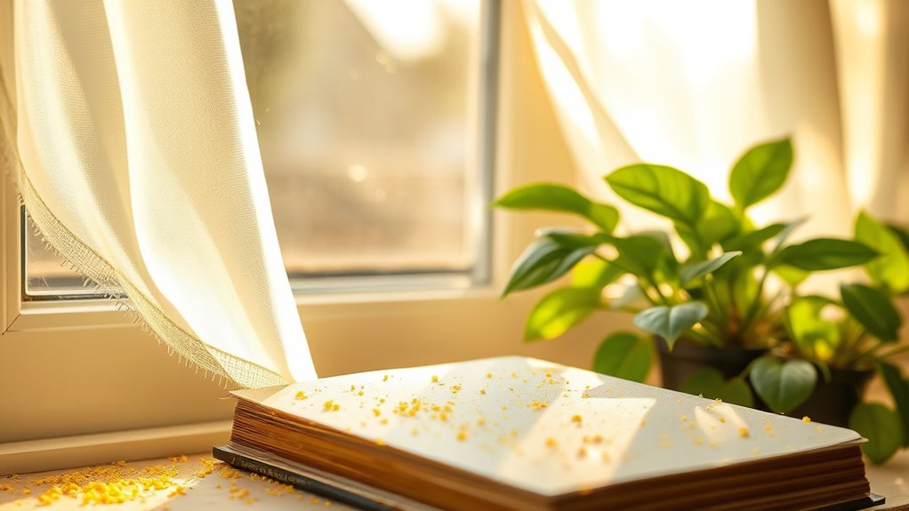 indoor pollen infiltration sources